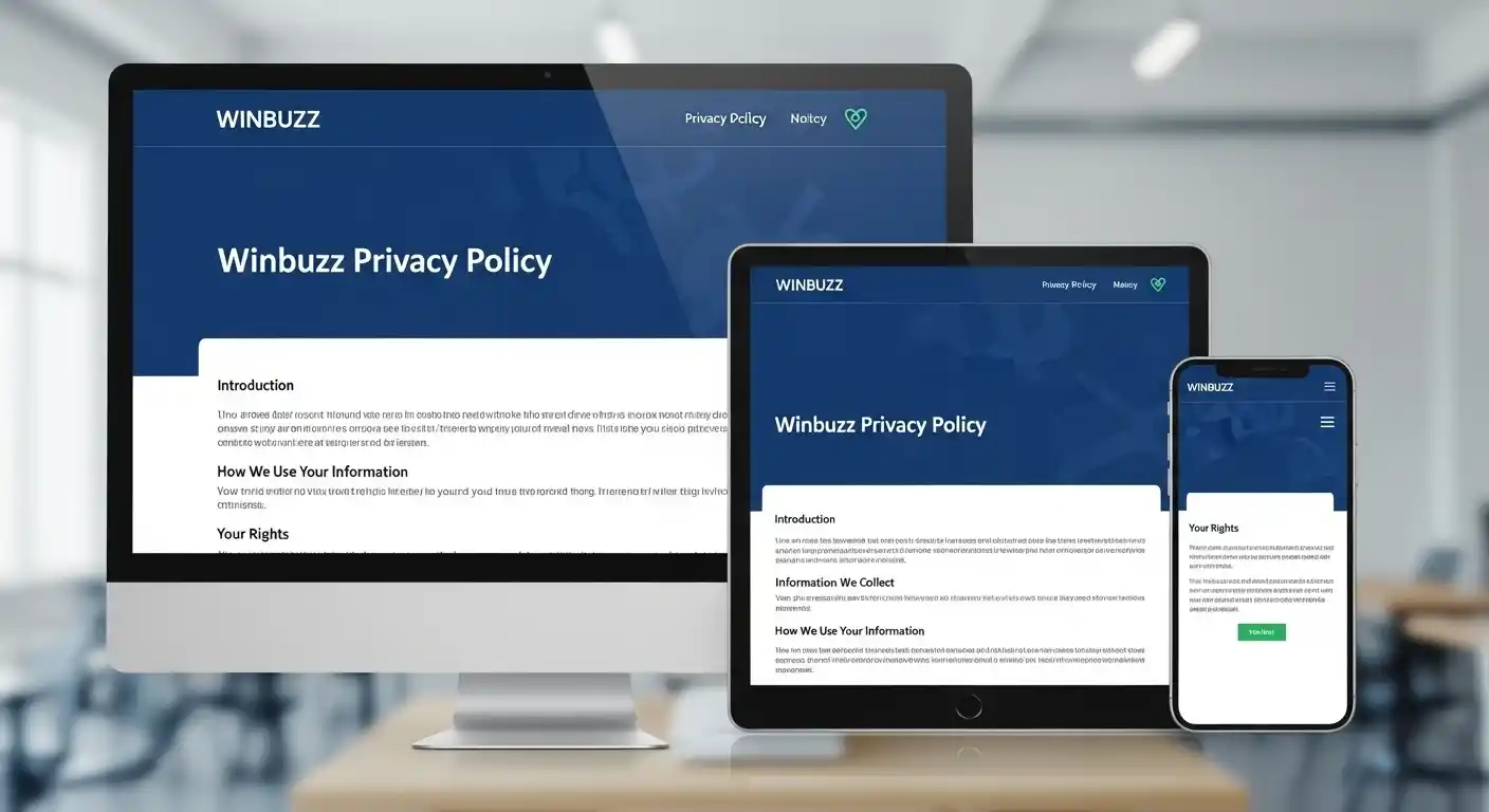Winbuzz Privacy Policy Winbuzz Privacy Policy